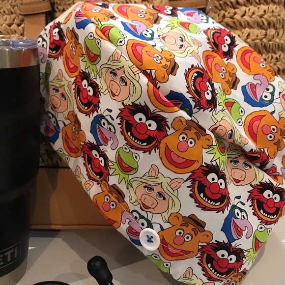 Scrub caps with buttons- CapsnButtons: NEW - Picture 7 of 8